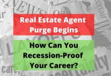 Real Estate Agent Purge Begins